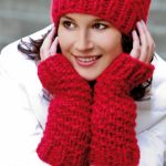 Easy Chunky Hat and Arm Warmers Free Knitting Pattern
