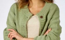 Easy Ladies Stocking Stitch Cardigan Free Knitting Pattern