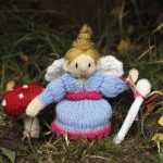 Fairy Godmother Finger Puppet Free Toy Knitting Pattern