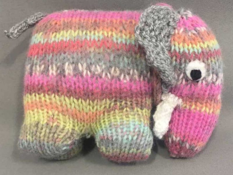 Free Knitting Pattern for an Elephant