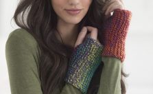 Free Knitting Pattern for Basic Wristers