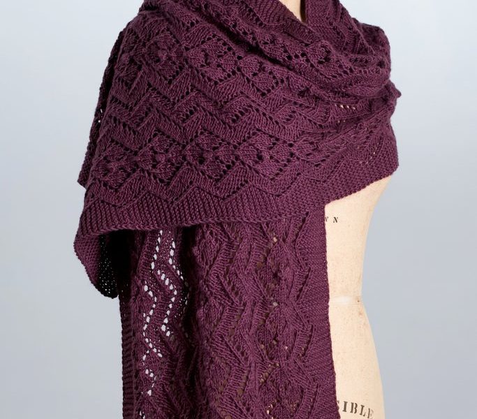 Free Knitting Pattern for Bayne Scarf