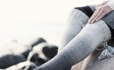 Free Knitting Pattern for Linen Stitch Socks