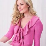 Free Knitting Pattern for a Fluted Ruffle Cardigan
