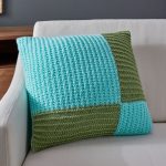 Free Knitting Pattern for a Modern Knit Pillow