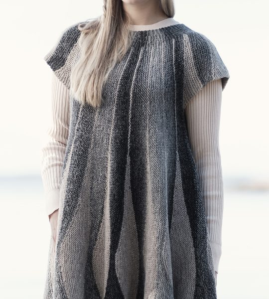 Free Knitting Pattern for a Women’s Knitted Dress