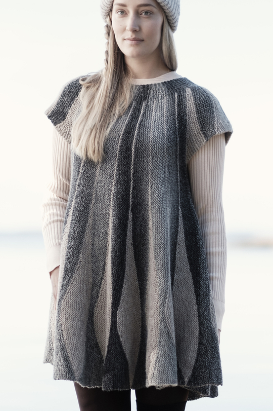 Free Knitting Pattern for a Women's Knitted Dress