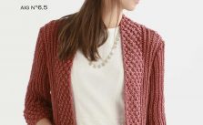 Free Knitting Pattern for a Women’s Stylish Jacket