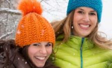 Hat in Garter Stitch and Chunky Yarn Free Knitting Pattern