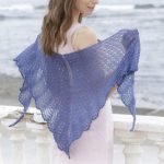 High Tide Lace and Wave Free Shawl Knitting Pattern