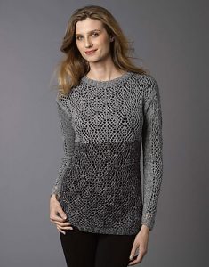 Katia Lace Sweater Free Knitting Pattern