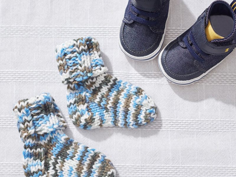 Knit Baby Socks Free Knitting Pattern