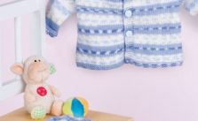 Little Jacket, Cap and Shoes Free Baby Knitting Pattern