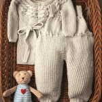 MerinoLand Onesie And Coat Free Baby Knitting Pattern