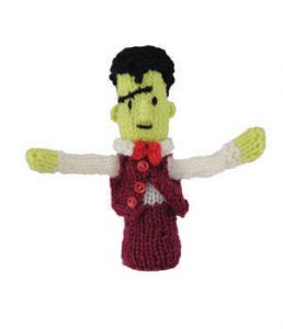 Micky Monster Finger Puppet Free Toy Knitting Pattern