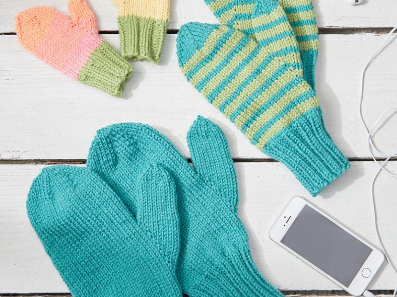 Mittens for All Free Knitting Pattern