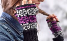 Nordic Pop Mitts Free Knitting Pattern