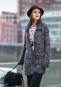 Oversized Jacket Free Knitting Pattern