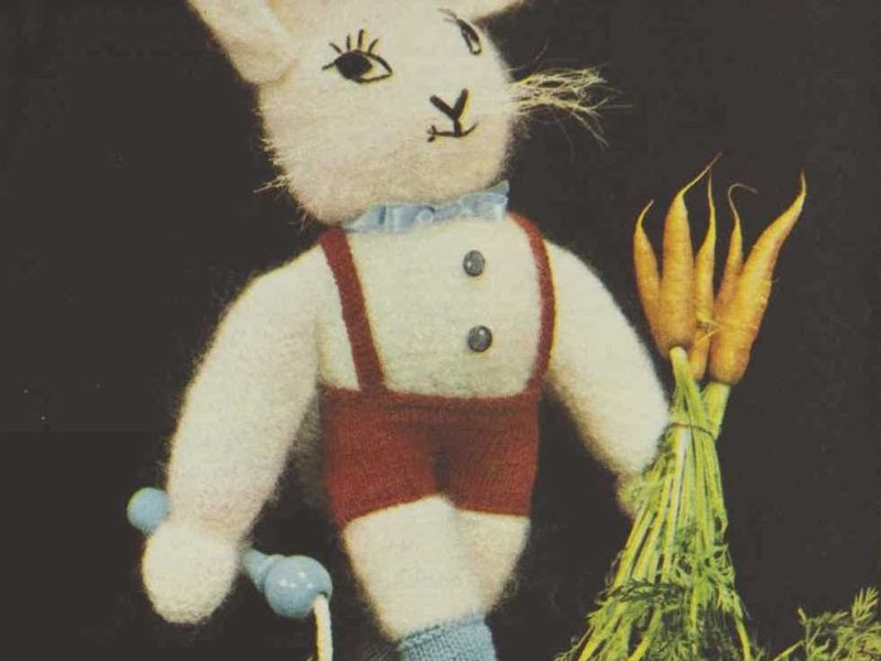 Peter Rabbit Free Vintage Knitting Pattern