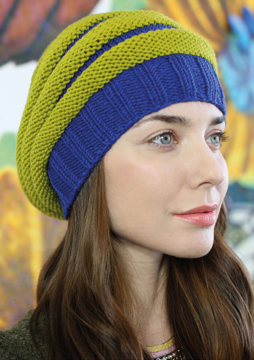 Slouchy Beanie Free Knitting Pattern