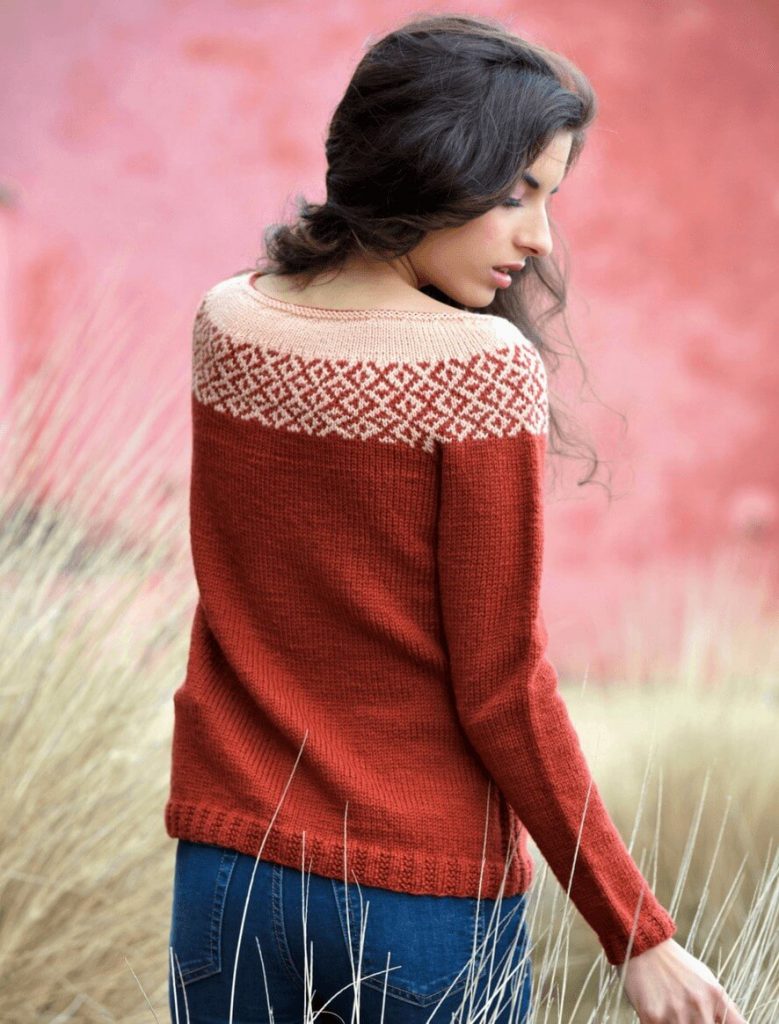 TEC Mosaico Sweater Free Knitting Pattern