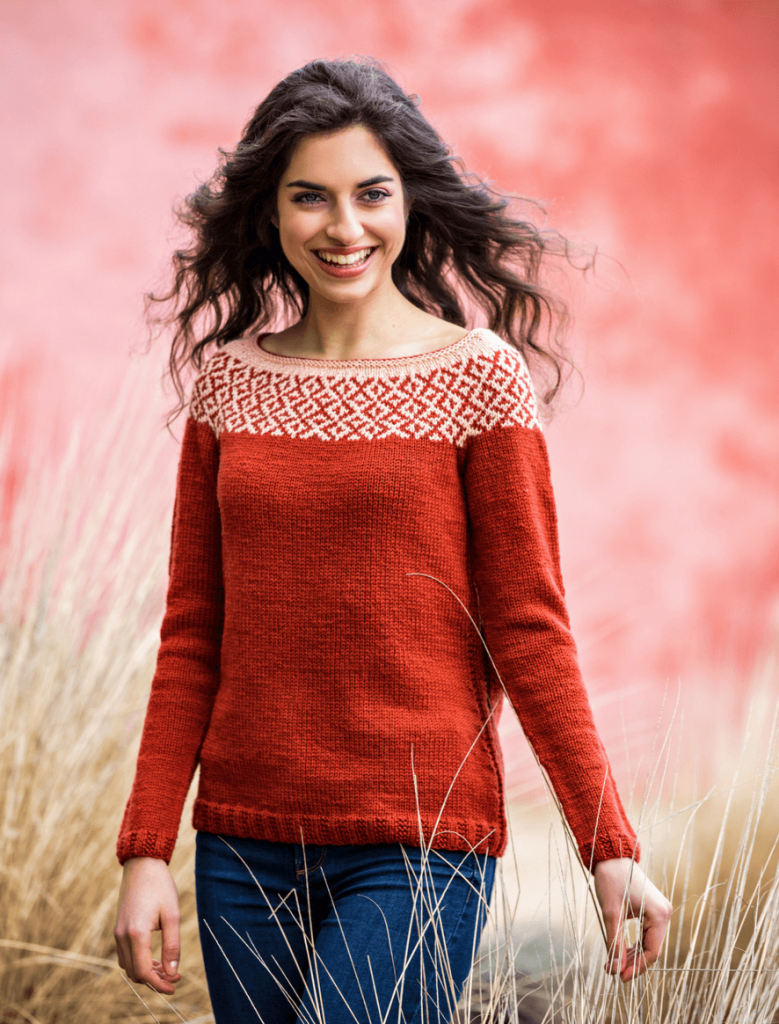 TEC Mosaico Sweater Free Knitting Pattern