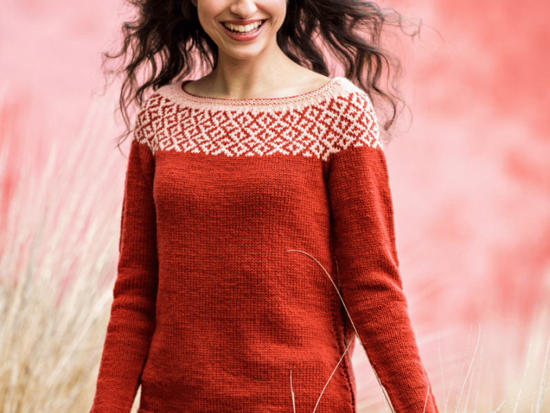 TEC Mosaico Sweater Free Knitting Pattern