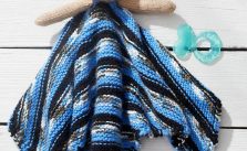 Teddy Bear Knit Lovey Free Baby Pattern