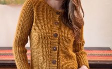 Free Knitting Pattern for Barnes Cardigan