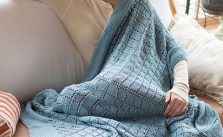 Free Knitting Pattern for Cunningham a Lace Blanket
