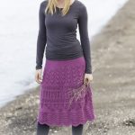 Free Knitting Pattern for Madison a Lace Skirt.