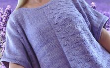 Free Knitting Pattern for a Butterfly Tee