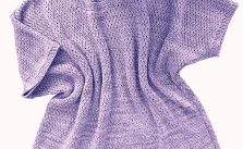 Free Knitting Pattern for a Featherlight Tee