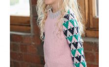 Free Knitting Pattern for a Kid’s Graphic Pullover