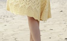 Free Knitting Pattern for a Sunny Days Skirt