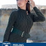 Free Knitting Pattern for a Vintage Styled Cable Cardigan