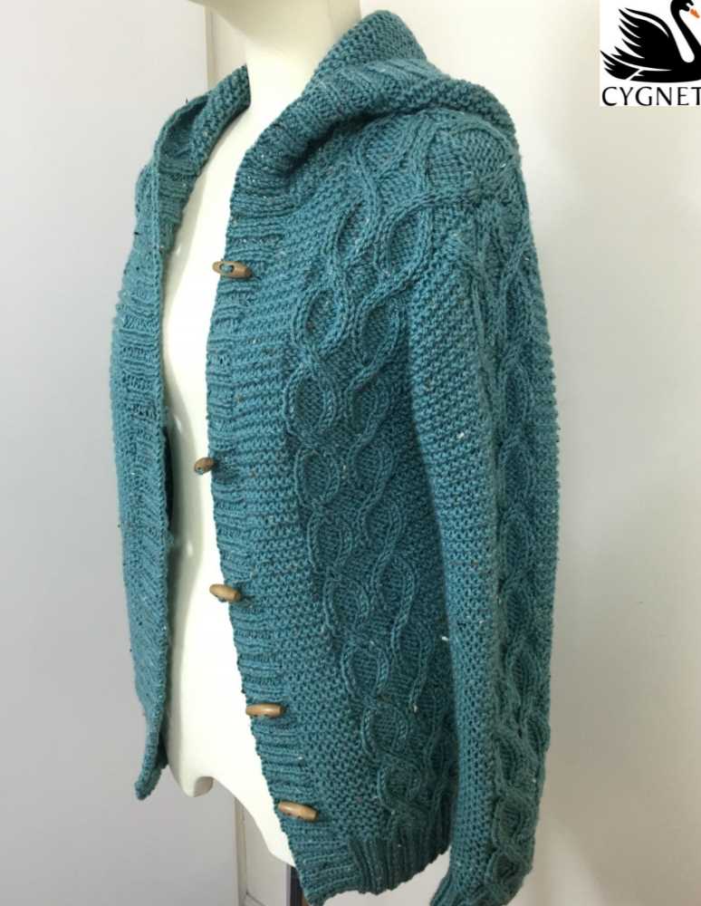 women's cardigan with hood