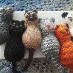 Free Knitting Pattern for a Year Of The Cat Toy.