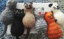 Free Knitting Pattern for a Year Of The Cat Toy