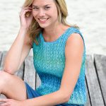 Free Knitting Pattern for an Easy Summer Top.