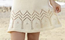 Free Knitting Pattern for an Embrace of the Sun Skirt