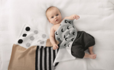 Beatrixe Jacquard Blanket in Phildar Free Baby Knitting Pattern