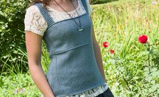 Free Knitting Pattern for Elowyn Top