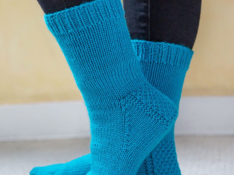 Free Knitting Pattern for My First Socks