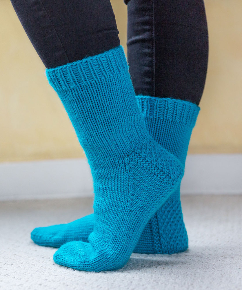 Free Knitting Pattern for My First Socks