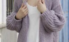 Free Knitting Pattern for Wayfarer Long Jacket