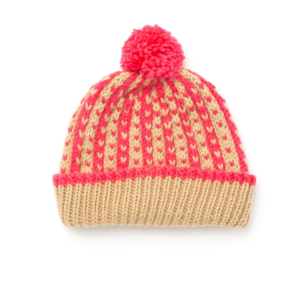 Free Knitting Pattern for a Colorwork Winter Weekend Hat