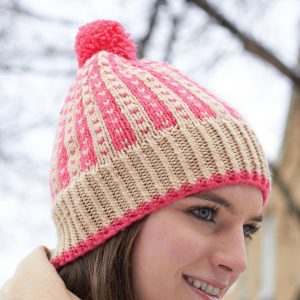 Free Knitting Pattern for a Colorwork Winter Weekend Hat