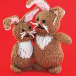 Free Knitting Pattern for a Cuddle Bunny Toy