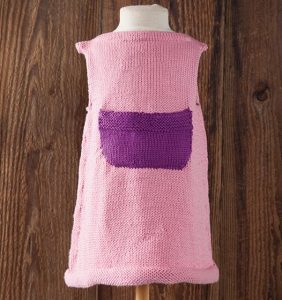 Free Knitting Pattern for a Hattie Child Dress